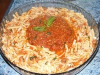 Salçalı Erişte Tarifi ve Malzemeleri